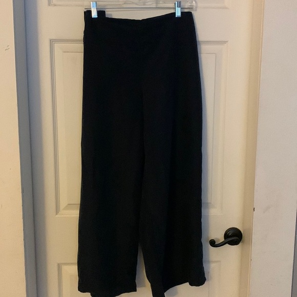 J. Jill -  wide leg above ankle pants - size large - Picture 1 of 3